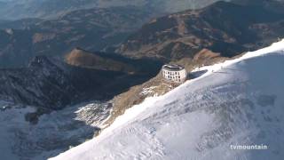 Refuge du Goûter SaintGervais MontBlanc fin de chantier montagne alpinisme [upl. by Sothena]