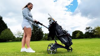 The Simplest Golf Trolley To Use [upl. by Bellda]