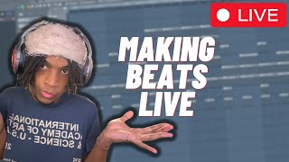 FASTEST PRODUCER MAKING BEATS LIVE [upl. by Rheba880]