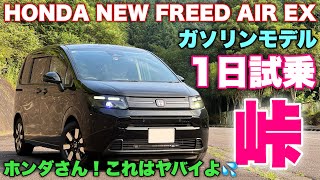 ホンダ 新型フリード AIR EX ガソリン 1日試乗 ワインディング編！ガソリン車の峠はダメ？まさかの意外な結果にHONDA NEW FREED AIR EX GAS Test Drive [upl. by Lauryn989]