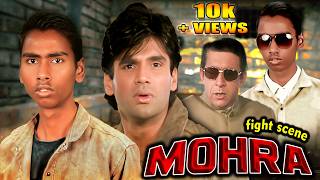 Sunil Shetty Mohra movie scene  shortvideo dialogue sunilshetty [upl. by Anekam]