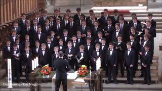 Windsbacher Knabenchor Martin Lehmann  quotOs justiquot Anton Bruckner Rothenburg odT 2017 [upl. by Aryam]