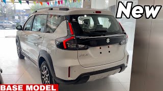 MARUTI SUZUKI XL6 ZETA BASE MODEL 2024🔥 NEW XL6 ZETA BASE MODEL 2024 White Colour Review [upl. by Gnot695]