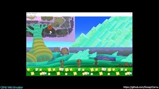 Cemu WiiU Emulator  New Super Luigi U Intro [upl. by Irtemed]