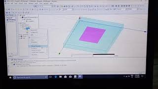 Design of rectangular microstrip patch antenna using HFSS  antenna design using HFSS  ANSYS HFSS [upl. by Anaes686]