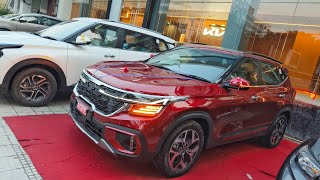 New Kia Seltos 2023 Facelift  On Road Price  Adas Feature 😃 [upl. by Ayhdiv605]