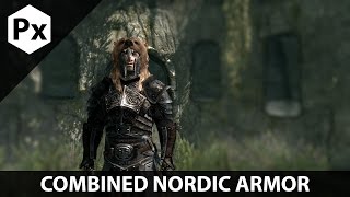 Skyrim Mod Spotlight Combined Nordic Armor [upl. by Anij]