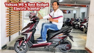 Yakuza WE 4 Electric Scooter Best Budget Segment [upl. by Bush779]