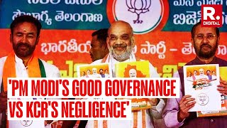 BJP Releases Manifesto For Telangana Elections 2023 Amit Shah Highlights Partys Promises [upl. by Azile]