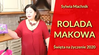 Świąteczna rolada makowa czyli ZAWIJANY MAKOWIEC Zobacz jak zrobić makowca na święta [upl. by Orran]