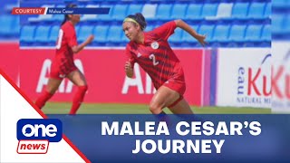 20yearold Pinay soccer player shares journey as part of national team [upl. by Favianus]