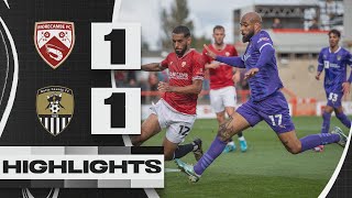 HIGHLIGHTS  MORECAMBE 11 NOTTS COUNTY [upl. by Donaghue]