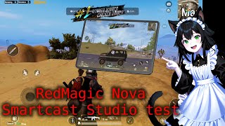 RedMagic smartcast test PUBG mobile [upl. by Yelha687]