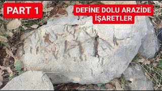 DEFİNE DOLU ARAZİDE İŞARETLER part 1 [upl. by Yenroc]