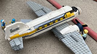 DC3 crash recreated in Lego [upl. by Ynohtnad335]