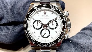 PANDA 126500LN ROLEX  Cosmograph Daytona 126500LN0001 劳力士迪通拿熊猫 [upl. by Ayoj]