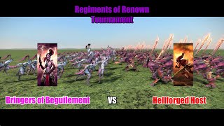 Bringers of Beguilement vs Hellforged Host [upl. by Aubigny766]