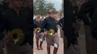 Fightin’ Texas Aggie Band steps off for Aggieland Saturday ftab aggieband shorts [upl. by Jim]