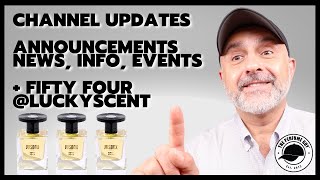 Channel Updates News Info Events  Finally JUSBOX FIFTY FOUR Selling In The USA luckyscent [upl. by Inanuah563]