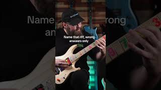 Name that riff wrong answers only guitar [upl. by Ojimmas]