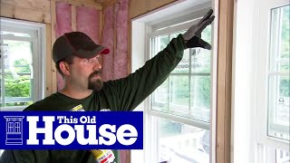 How to Install Fiberglass Insulation  This Old House [upl. by Neicul614]