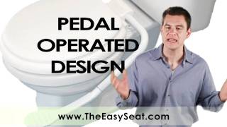 EASYSEAT The Toilet Seat WIth A Pedal [upl. by Eedna870]