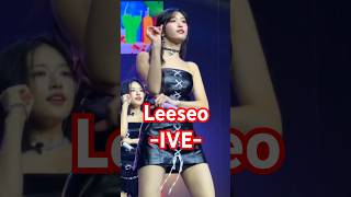 Leeseo Fancam  IVE  Kitsch ive kpop shorts [upl. by Anairotciv]