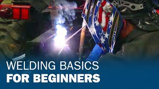 Welding Basics for Beginners [upl. by Annonyw]