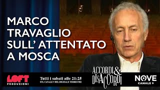 Marco Travaglio su lattentato a Mosca [upl. by Ayamahs]