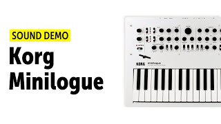 Korg Minilogue Sound Demo no talking  Ambient and Techno Patches [upl. by Muffin]