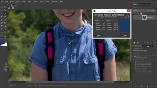 Using the Color Picker in Gimp 28 [upl. by Flory]