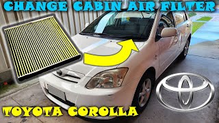 How to change the Cabin Air Filter  Pollen Filter  2005 Toyota Corolla [upl. by Arted]