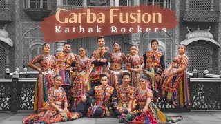 GARBA Fusion  Dholida X Jhume Re Gori X Chogada  Kathak Rockers  Kumar Sharma  Indian Dance [upl. by Kath]