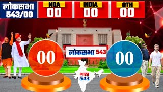 lok sabha opinion poll 2024   Narendra Modi  Rahul Gandhi  BJP  INDIA vs NDA  2024 election [upl. by Ballard293]