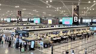 2023年9月 成田空港国際線出発ロビー スターアライアンス系 T1S [upl. by Genia]