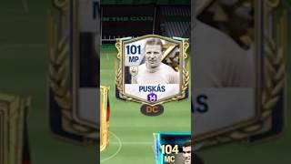 fiché a PUSKÁS 104 de GRL en FCmobile fcmobile fifa fifamobile futbol easports [upl. by Arraeis]