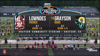 Football Fridays in Georgia Lowndes at Grayson [upl. by Emmett]