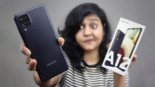 Samsung Galaxy A12 Unboxing amp Review [upl. by Bancroft]