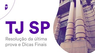 TJ SP Resolução da última prova e Dicas Finais Língua Portuguesa  Prof Adriana Figueiredo [upl. by Odranar14]