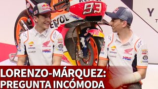 La pregunta que dejó a Lorenzo y Márquez sin saber qué decirse quotTengo que mentirquot  Diario AS [upl. by Dnamron]