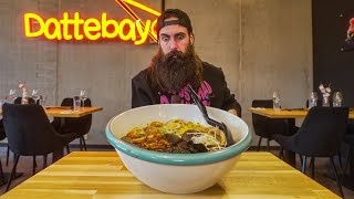 IN NORWAY ATTEMPTING A RAMEN CHALLENGE WHICH HAS ONLY BEEN BEATEN ONCE IN 5 YEARS  BeardMeatsFood [upl. by Zela339]