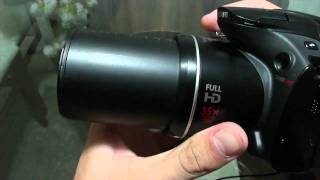 Canon SX40 HS Review HDPTBR  iCoizas [upl. by Revlis]