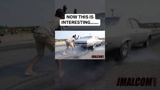 700 hp nitrous Nova uses a floor jack to burnout [upl. by Niawtna]