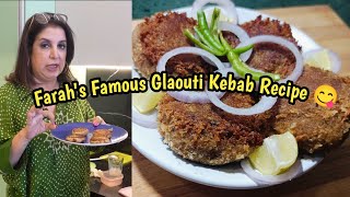 Farah Khans Tasty Starters recipe Galouti KababFarahKhanK [upl. by Aika]