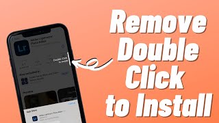 Disable Double Click to Install iPhone  Hindi  Quick Tips Series [upl. by Jamill282]