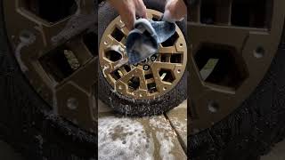 Cleaning Honda HPD bronze rims and wheels [upl. by Ondrej299]