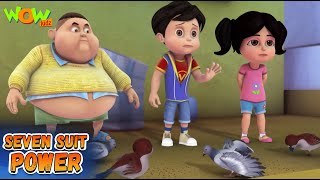 Seven Suit Compilation  17  Vir The Robot Boy  Cartoon for kids  wowkidz [upl. by Iveel741]