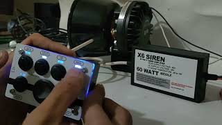 SIREN AMPLIFIER 60 WATT SENKEN GP [upl. by Floeter]