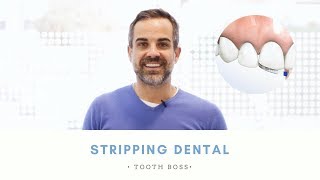 TOOTH BOSS  Stripping dental o reducción interproximal  Ortodoncia en Murcia [upl. by Ab]