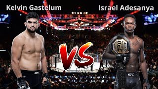 UFC KELVIN GASTELUM VS ISRAEL ADESANYA AO VIVO [upl. by Tsenre653]